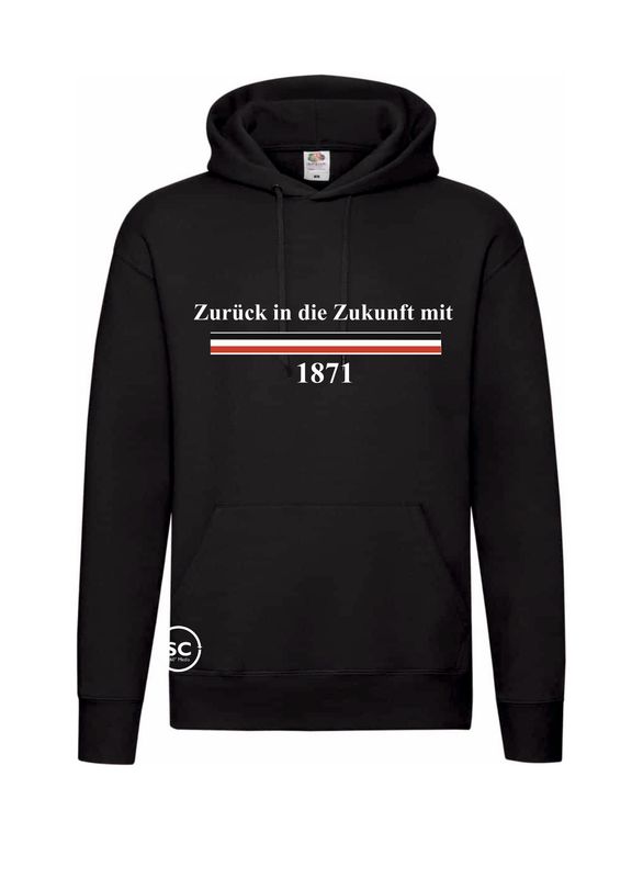 Hoodie sw - Zurück in die Zukunft