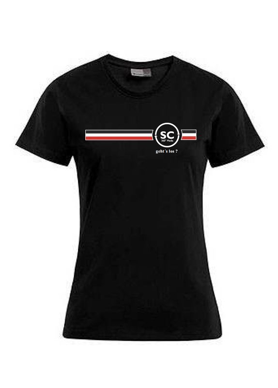 T-Shirt Damen schwarz
