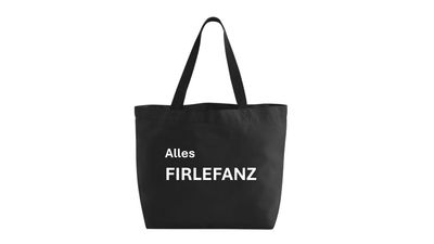 Einkaufstasche - Shopper „Alles Firlefanz“