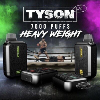 Tyson 2.0 Heavyweight 7000 Puffs 5%