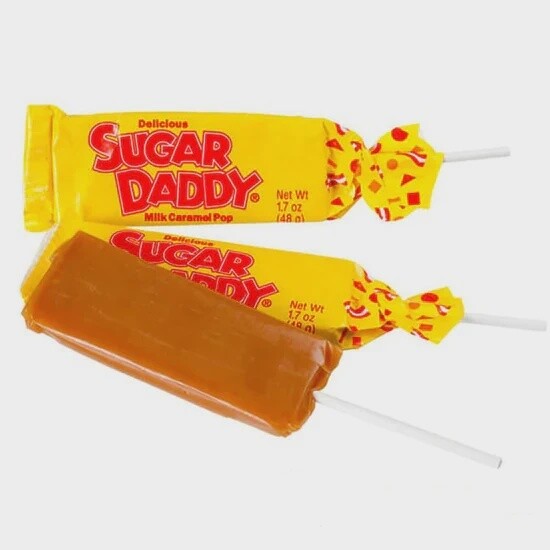 Sugar Daddy Carmel Lollipop (USA)