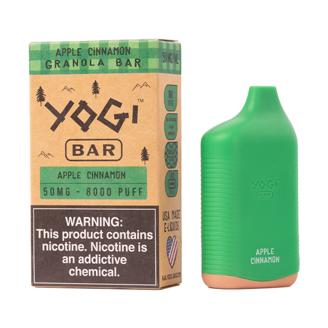 YOGI Bar 8K 50mg, Flavor: Apple Cinnamon Granola