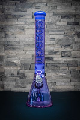 Cheech 18&quot; 7mm Beaker | Purple