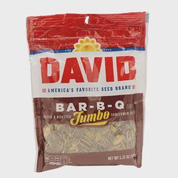 David Sunflower Seeds 5.25oz, Flavor: Bar-B-Q