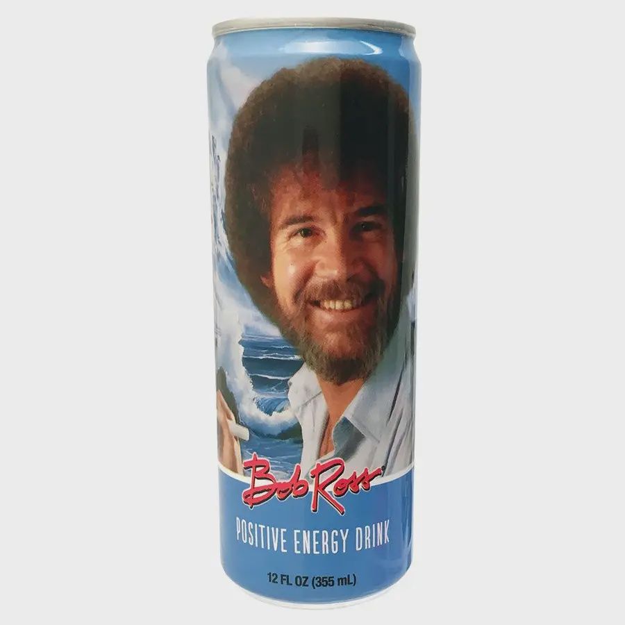 Bob Ross Positive Energy Drink 12oz