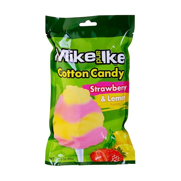 Mike &amp; Ike Cotton Candy 3oz, Flavor: Strawberry &amp; Lemon