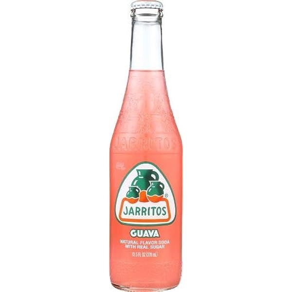 Jarritos Soda 12.5 FL.OZ (Mexico), Flavor: Guava