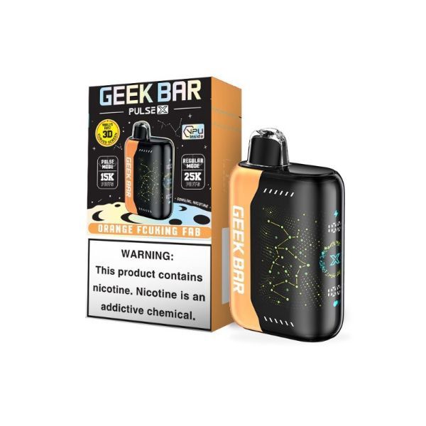 Geek Bar Pulse X 25k 5%, Flavor: Orange Fcuking Fab