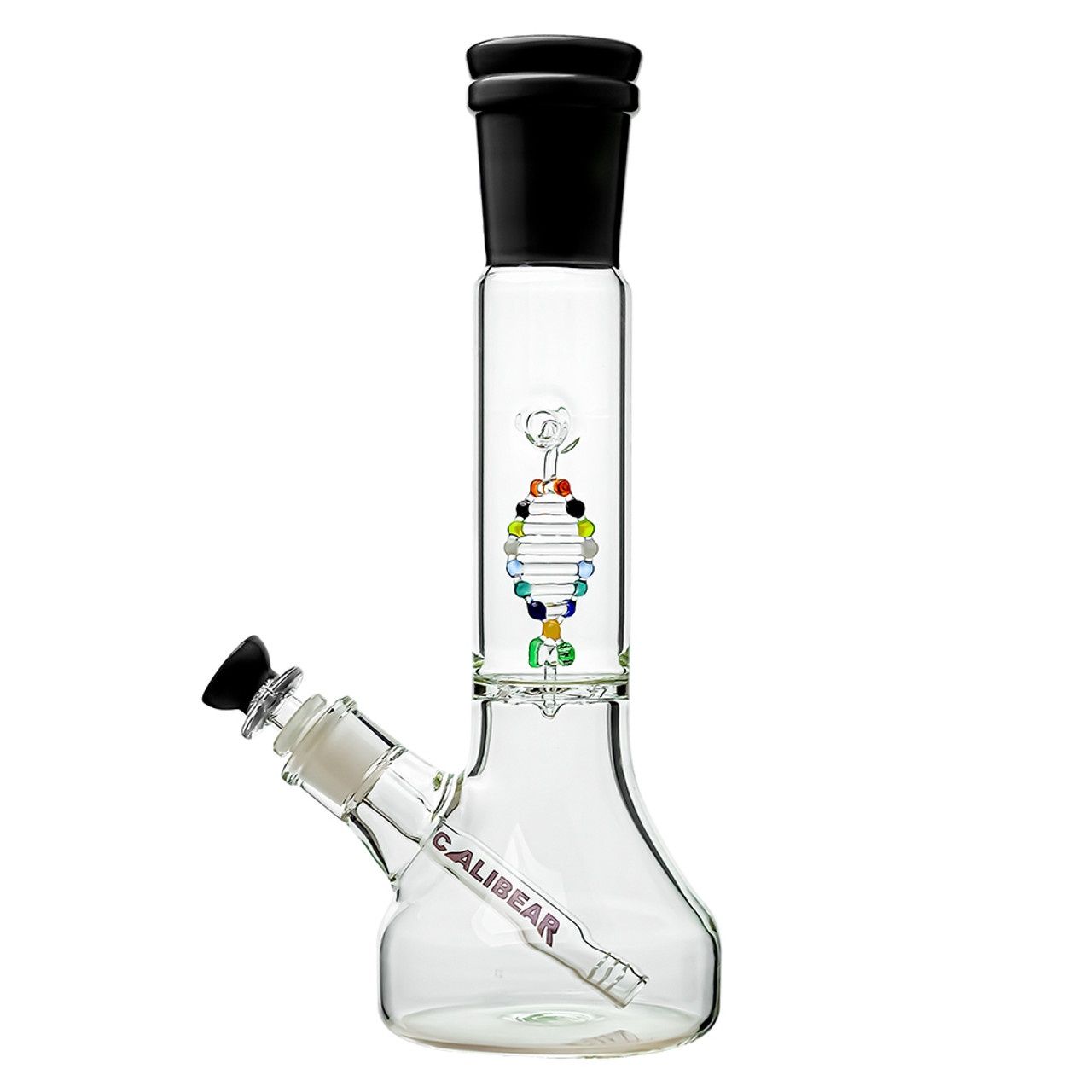 Cali Bear 14&quot; DNA Beaker, Color: Black