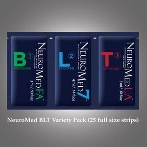 Liquidation Sale Large NeuroMed BLT – 10g Strip (25 strips per box)