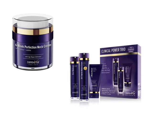 Free Defenage Neck Cream with Purchase Of Trio