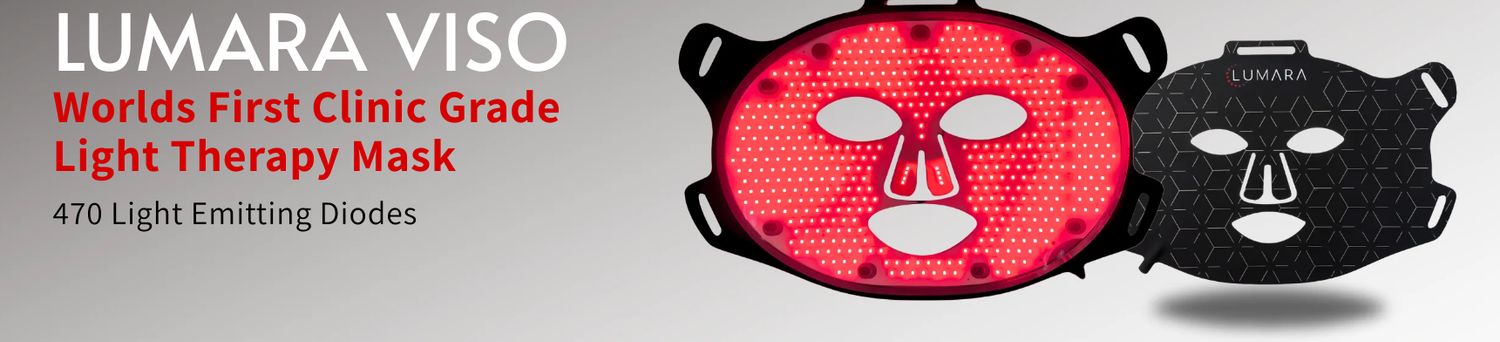 LUMARA VISO with Free Exfoliating Wands
Worlds First Clinic Grade Light Therapy Mask