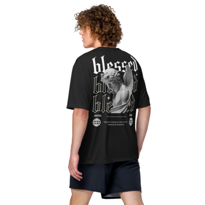 Blessed Trifold Statue Tee