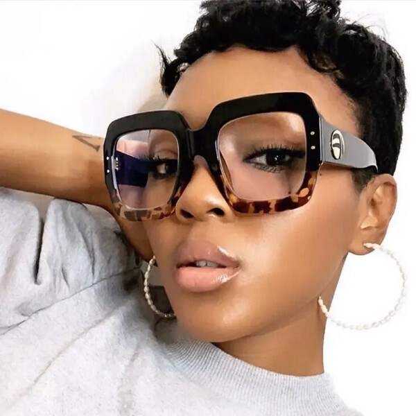 LaPosh Vintage Square Oversized Frames Optical Eyewear only $19.95