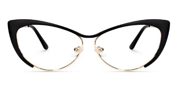 LaPosh cat eye designer glasses frame Black only $19.95