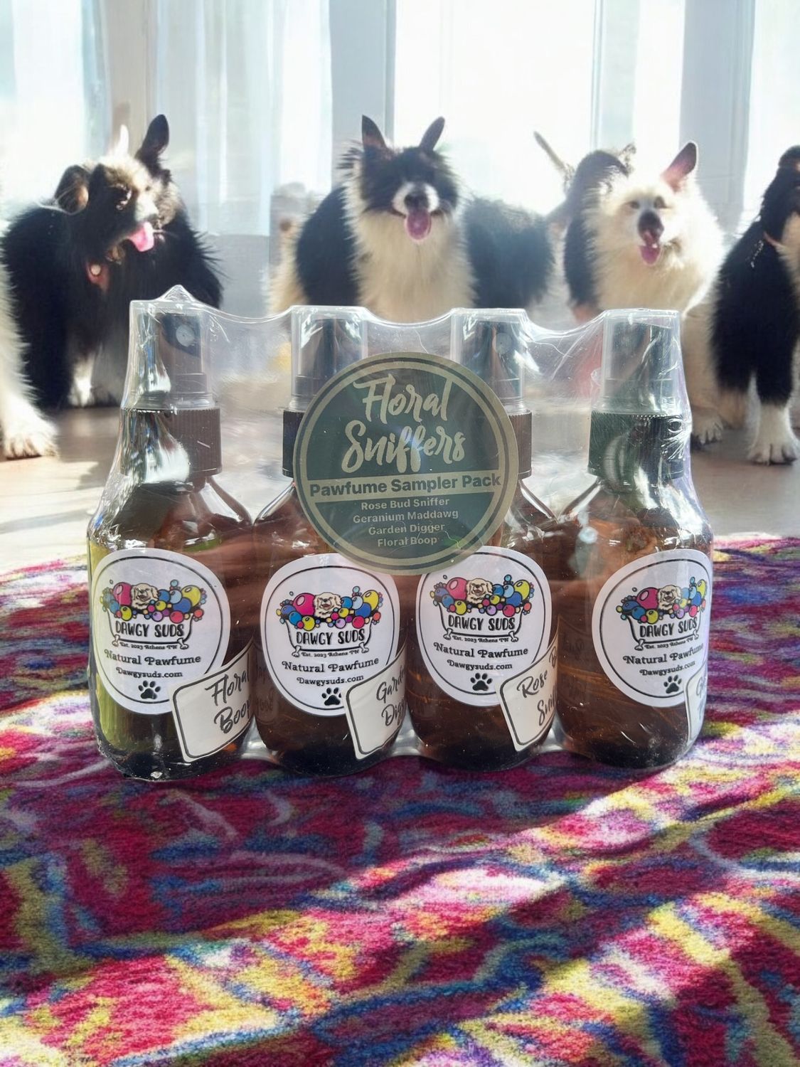 Floral Sniffer Pawfume Sampler pack