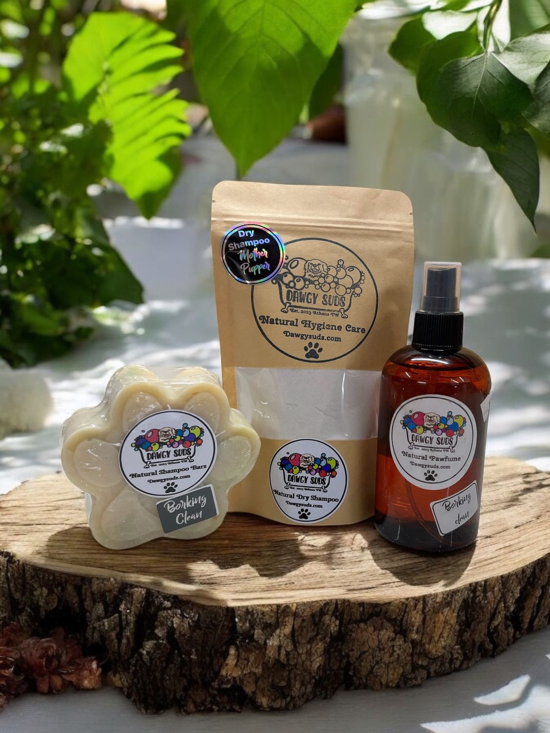Pawfect Pooch Combo-Medium to Large Dawgs with Powder Sifter Bottle