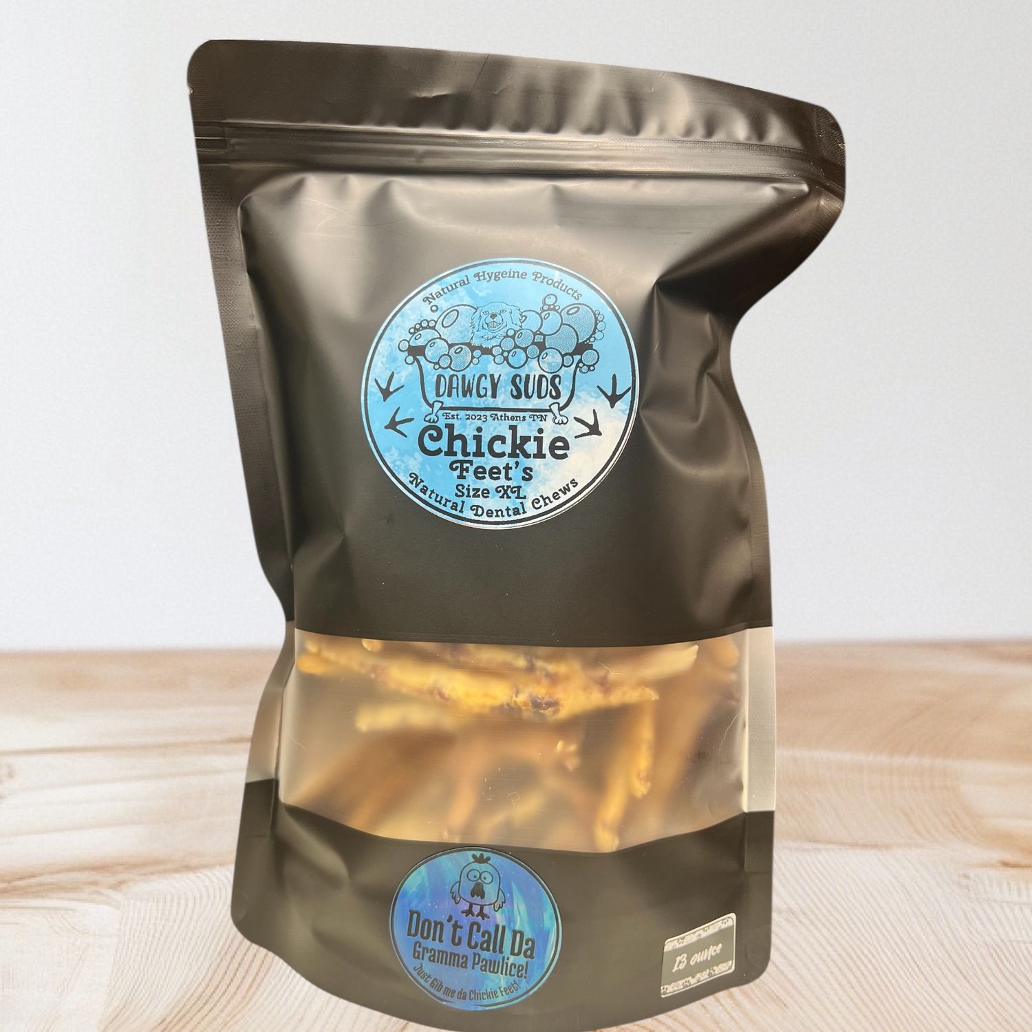 Chickie Feet’s-13 oz XL sized