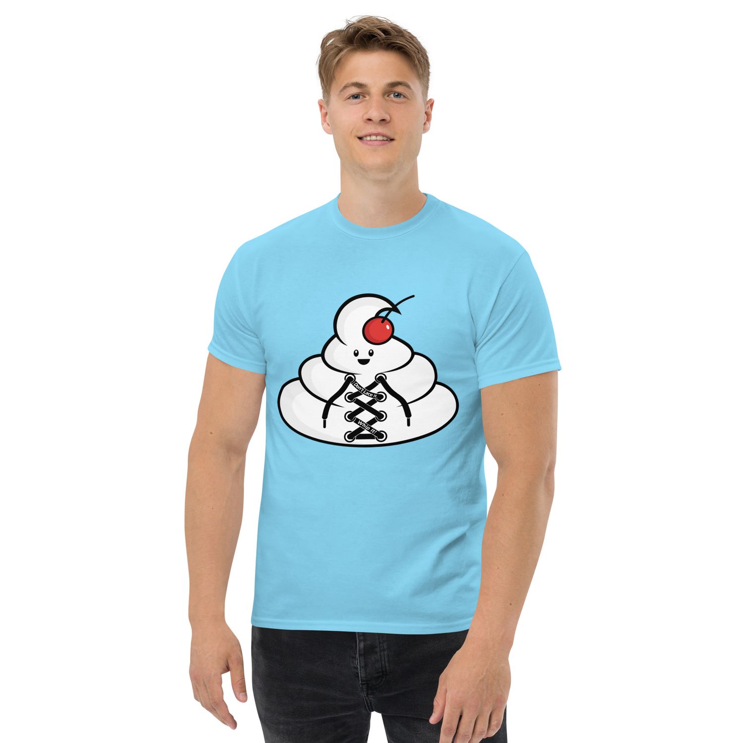 Mr. Whippy Sky Colored Tee (Unisex Classic)