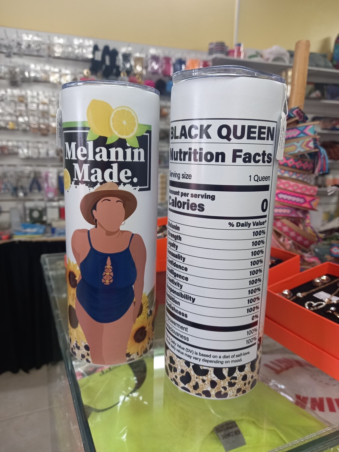 Melanin Made - Glow Tumbler