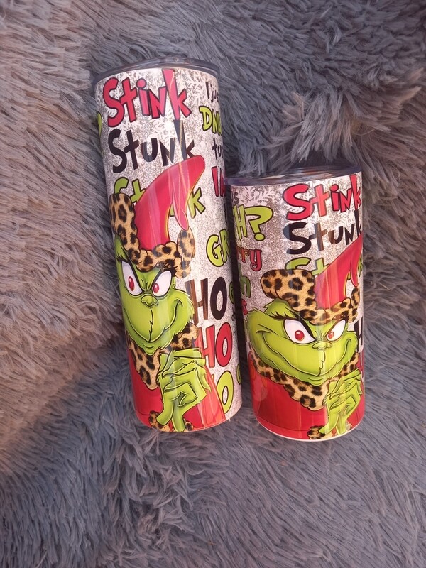 Merry Grinchmas- Tumbler