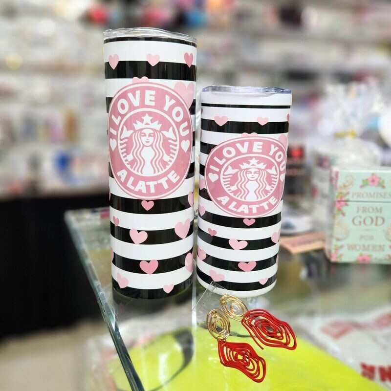 I Love You A Latte - Tumbler
