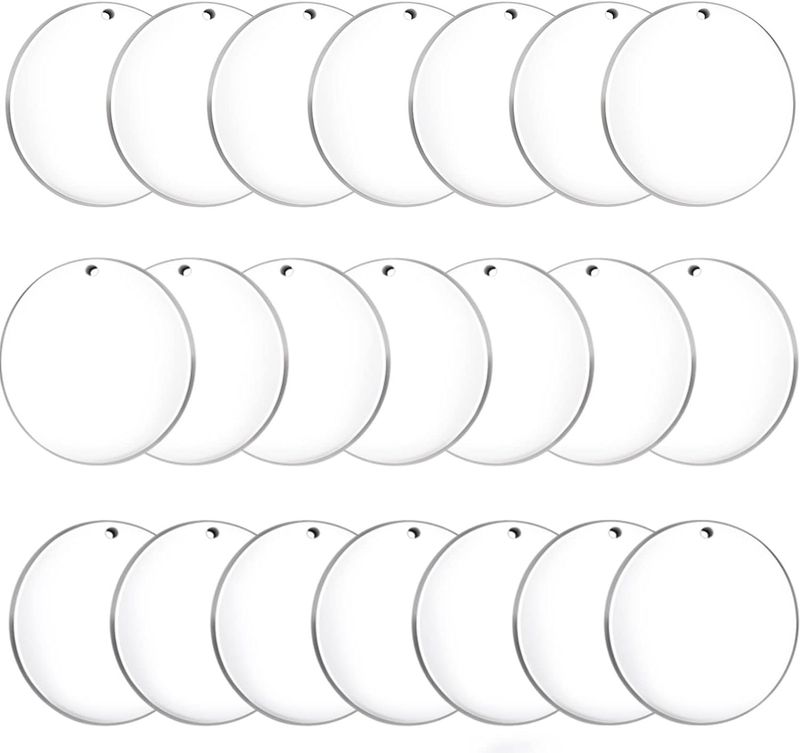 Acrylic Blanks- 10pcs