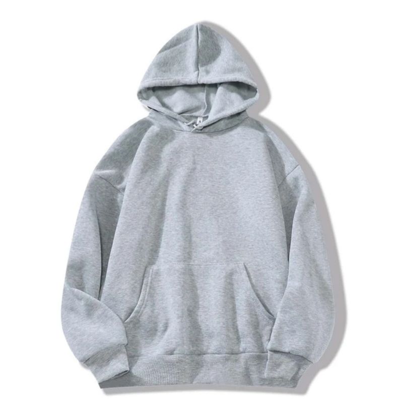 Hoodie - Light Grey (Blank)