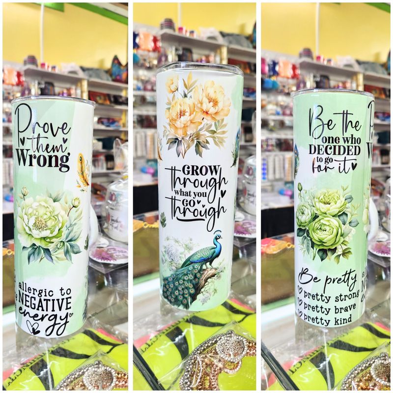 Grow Through What You Go Through- Tumbler