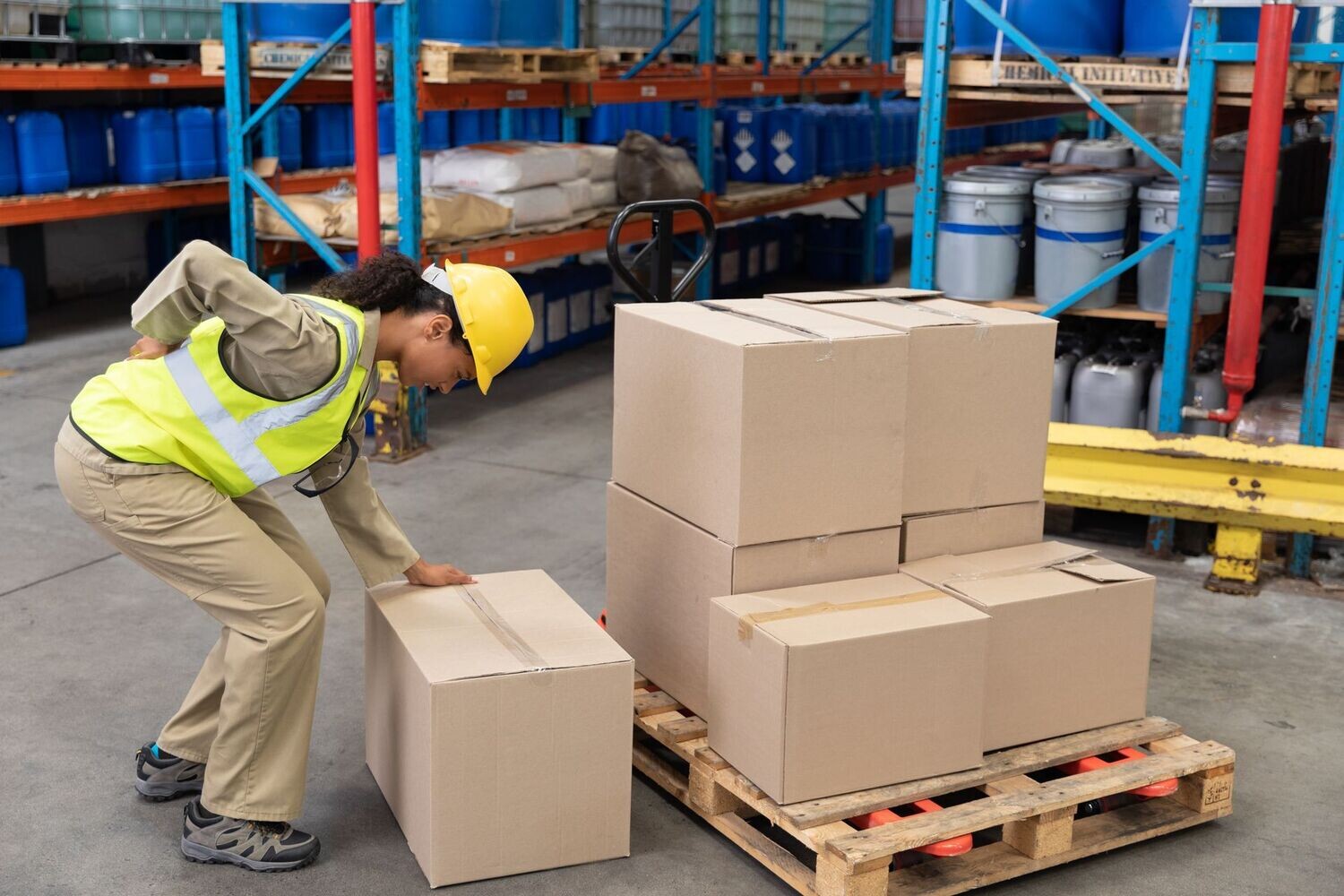 Formation gestes et postures - Manutention et port de charges