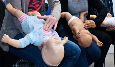 Gestes de premier secours en crèche