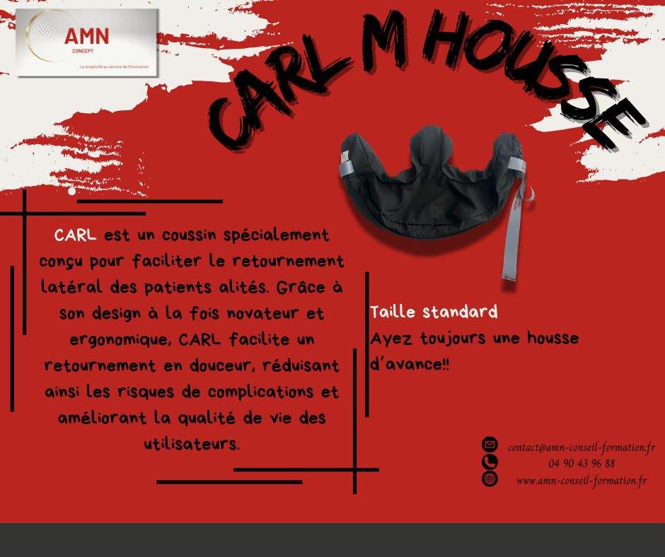 Housse CARL, M — Coussin d'Aide au Retournement Latéral (standard)
