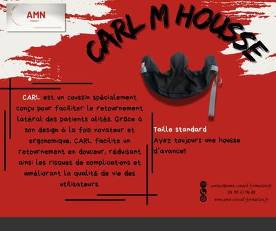 Housse CARL, M — Coussin d'Aide au Retournement Latéral (standard)