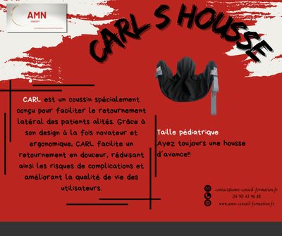 Housse CARL, S — Coussin d'Aide au Retournement Latéral (pédiatrique)
