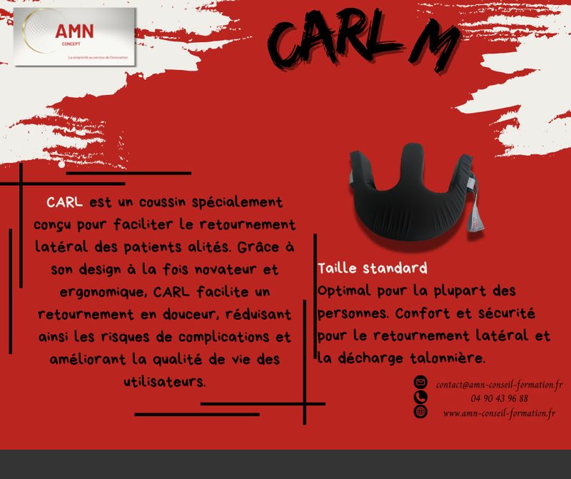 CARL® M — Coussin d'Aide au Retournement Latéral (standard) CARL® M — Coussin d'Aide au Retournement Latéral (standard)