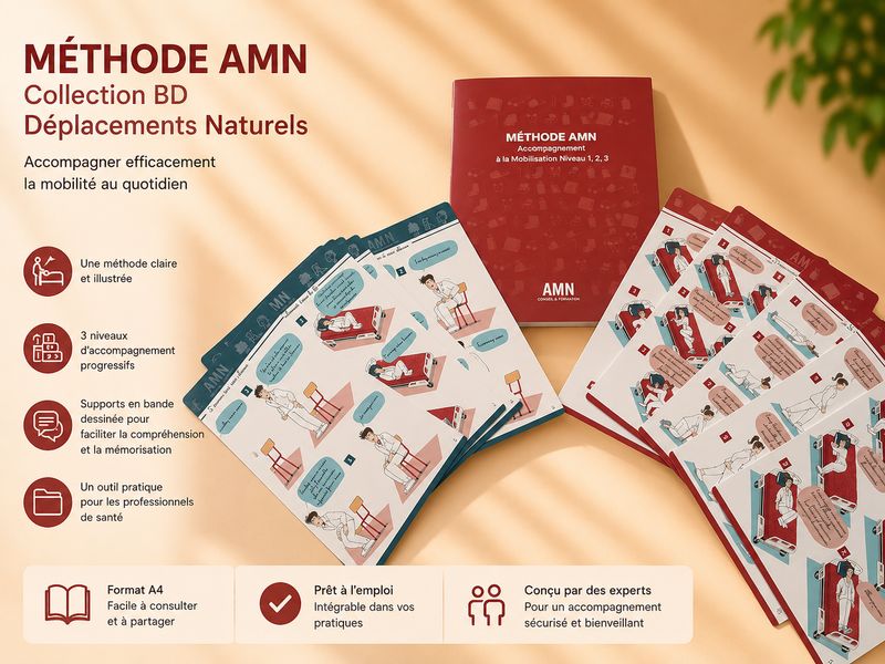 Méthode AMN - Collection BD « Déplacements Naturels » format A4 Méthode AMN - Collection BD « Déplacements Naturels » format A4