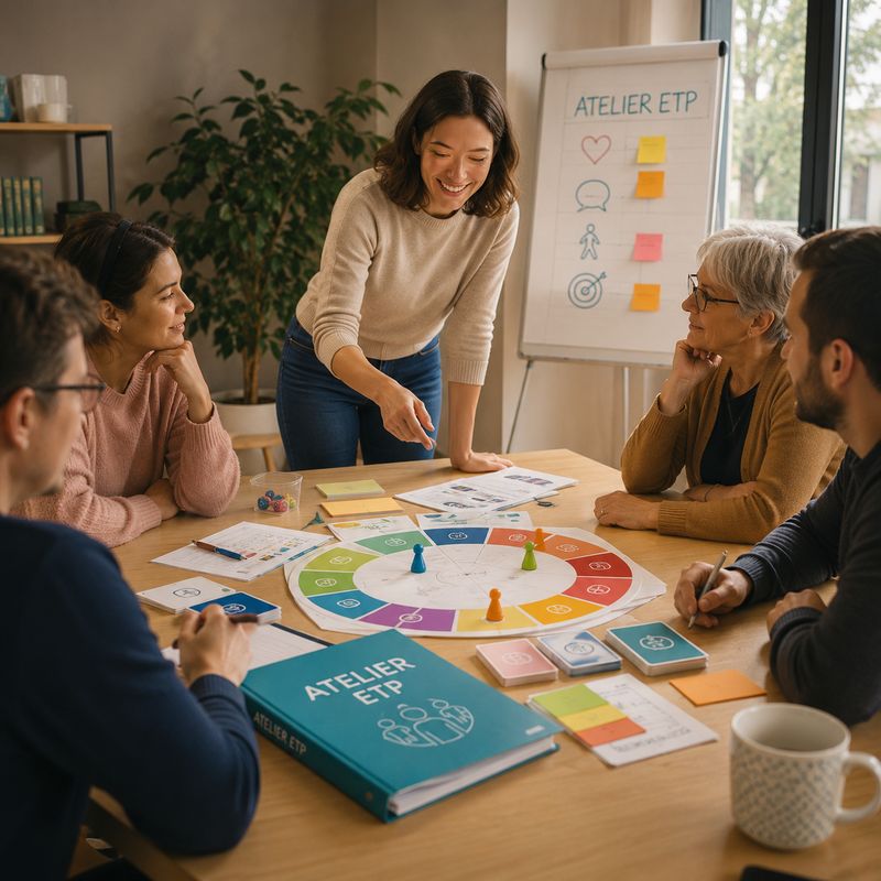 Concevoir, animer et évaluer un atelier d'Éducation Thérapeutique du Patient (ETP) Concevoir, animer et évaluer un atelier d'Éducation Thérapeutique du Patient (ETP)