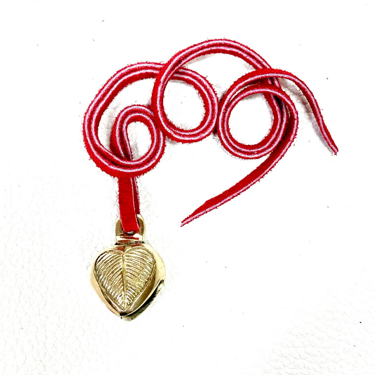 Sold Brass Heart Bell