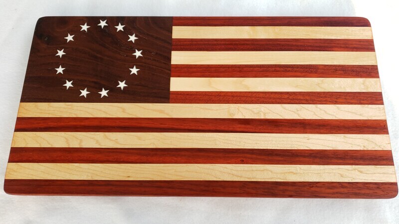 Board No. 1517 - Old Glory (Betsy Ross)