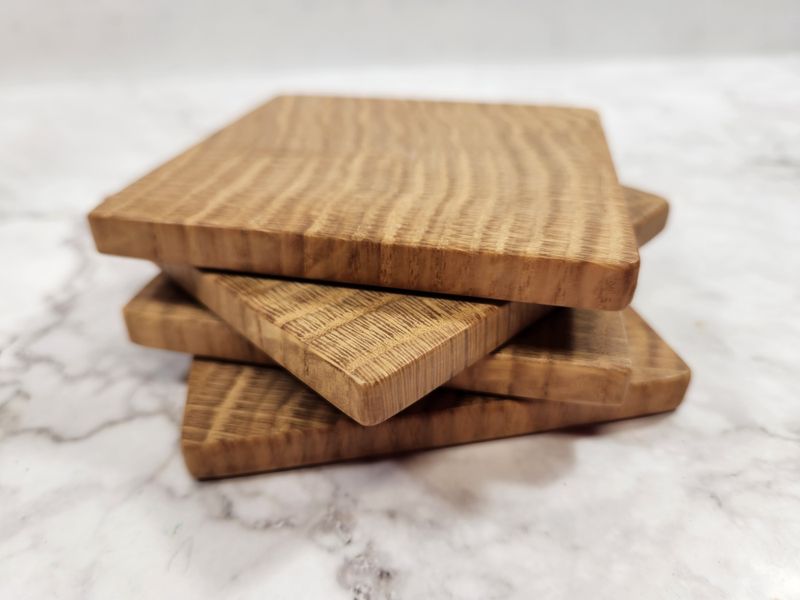 Item No. 1958 - American Elm Coasters (4)