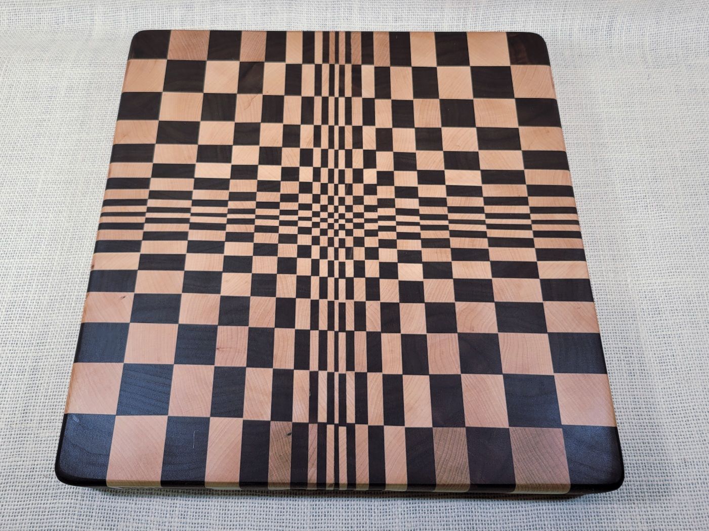 Board No. 2010 - End Grain Cutting Board &quot;Vertigo&quot;