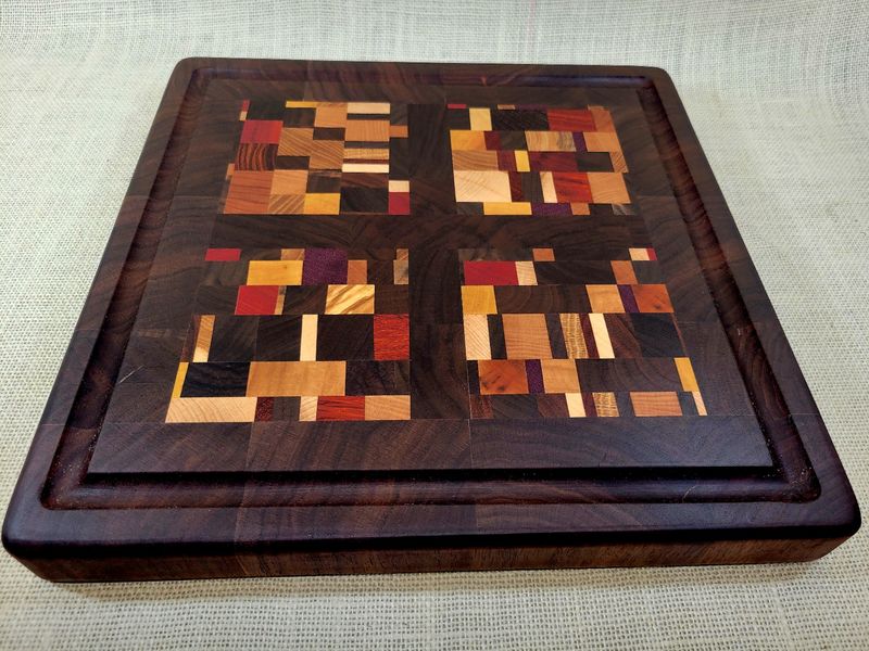 Board No. 2018 - End Grain Cutting Board