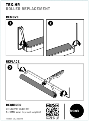 Elastomerwalze TEK-HR Ersatz