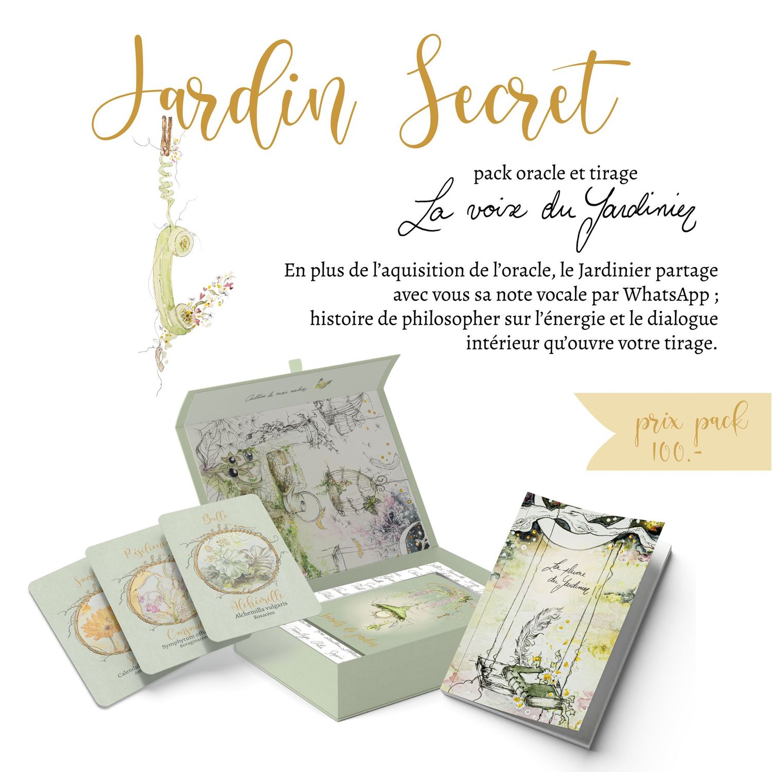 Oracle + la voix du Jardinier