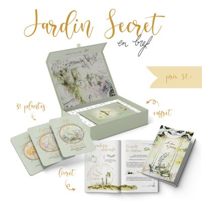 Jardin secret précommande: prix éclosion