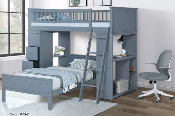 Dominic Twin Size Loft Bed Dominic Twin Size Loft Bed