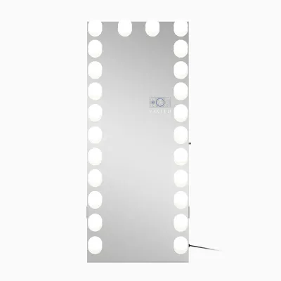 VANITII Marilyn Hollywood Vanity Mirror - Full Length Wall Mountable Vanity Mirror with 24 Dimmable LED Bulbs