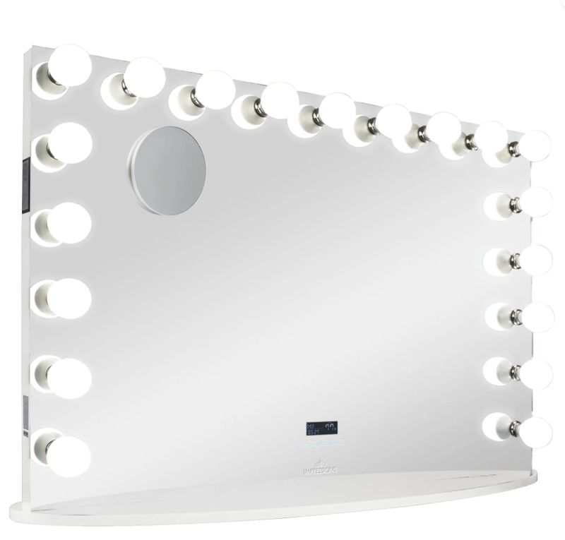 Impressions Hollywood Premiere Pro Max Vanity Mirror with Bluetooth