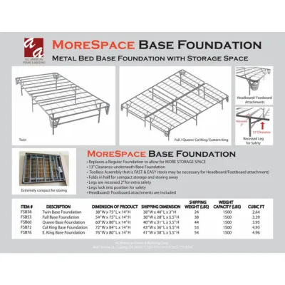 More Space Base Foundation