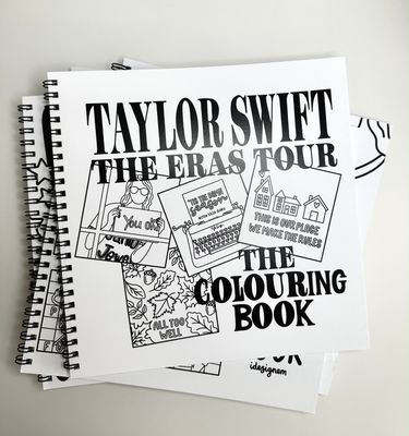 Taylor Swift: The Eras Tour Colouring Book